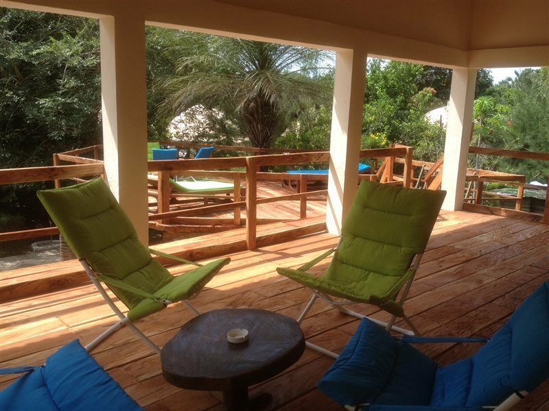 Footsteps Eco-Lodge Gunjur Esterno foto